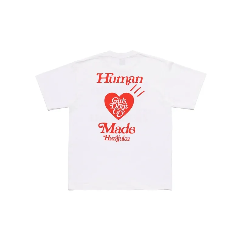HUMAN MADE X Girls Don't Cry Harajuku T Shirt #2-1