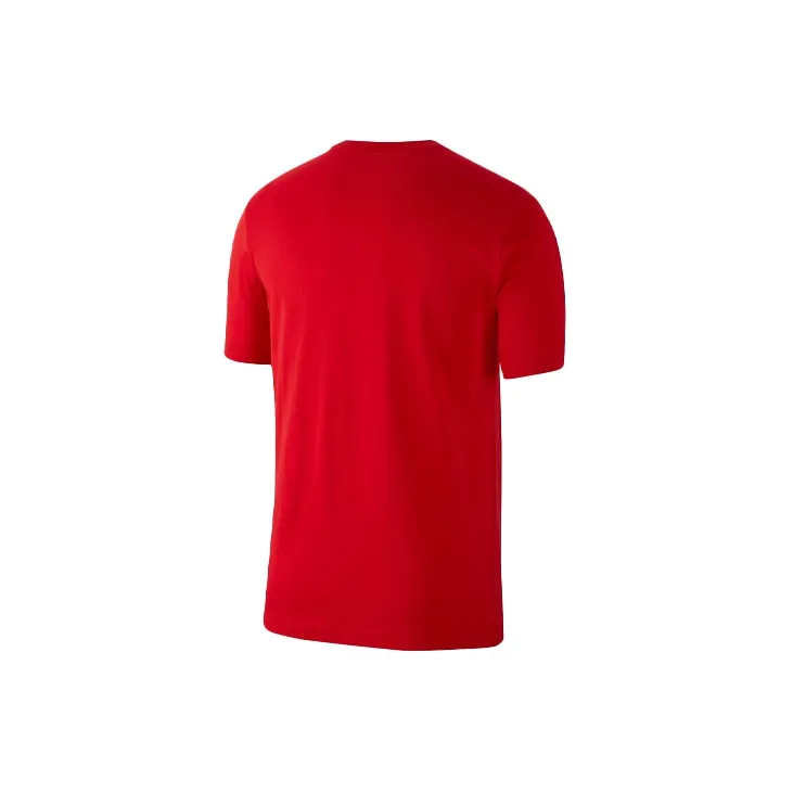 Nike T Shirts Men Red-1
