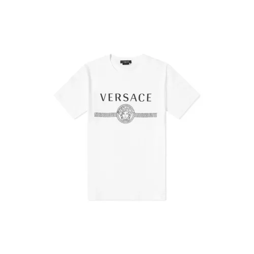 VERSACE SS21 Medusa Logo Men T-Shirt for White