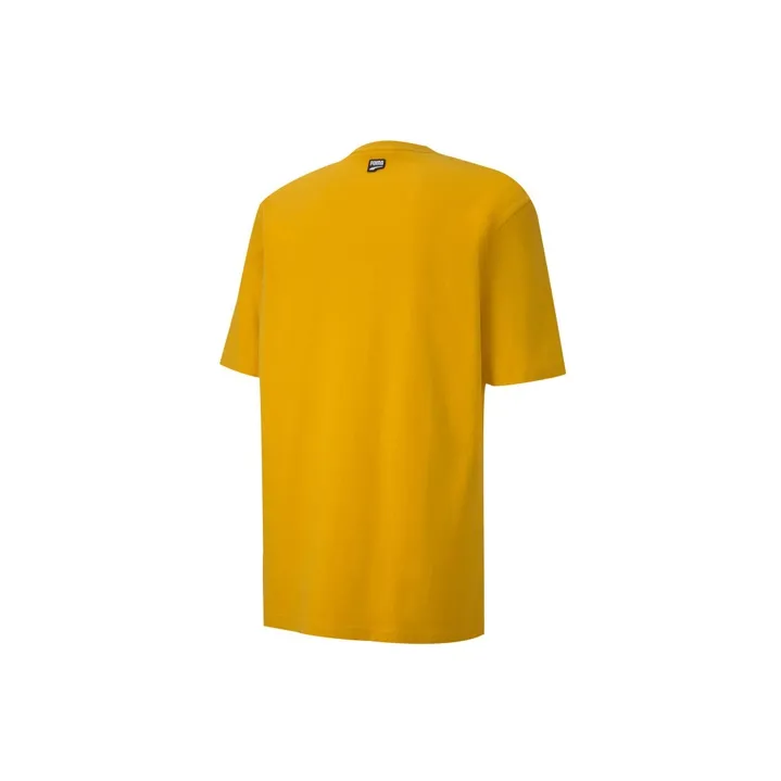 PUMA Downtown T Shirt Men's Gold-1