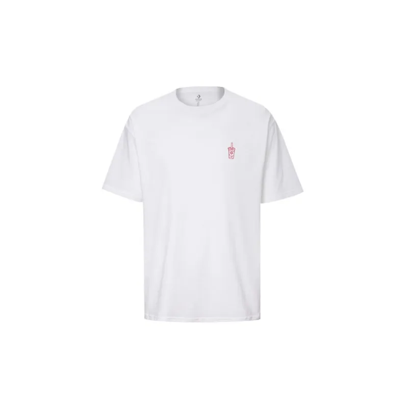 Converse Applique T Shirt Unisex White-1
