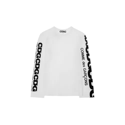 CDG T-Shirts Unisex White