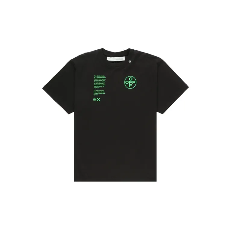 OFF WHITE SS20 T Shirt Loose Fit Style Men's-1