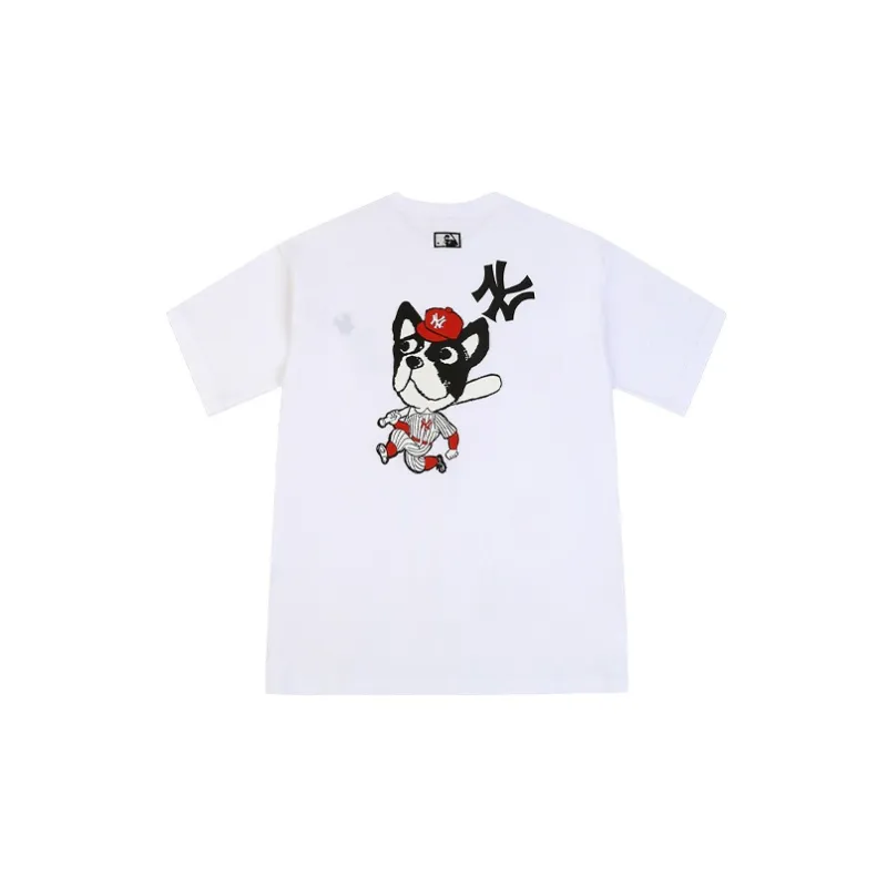 MLB Bark T Shirts Unisex White-1