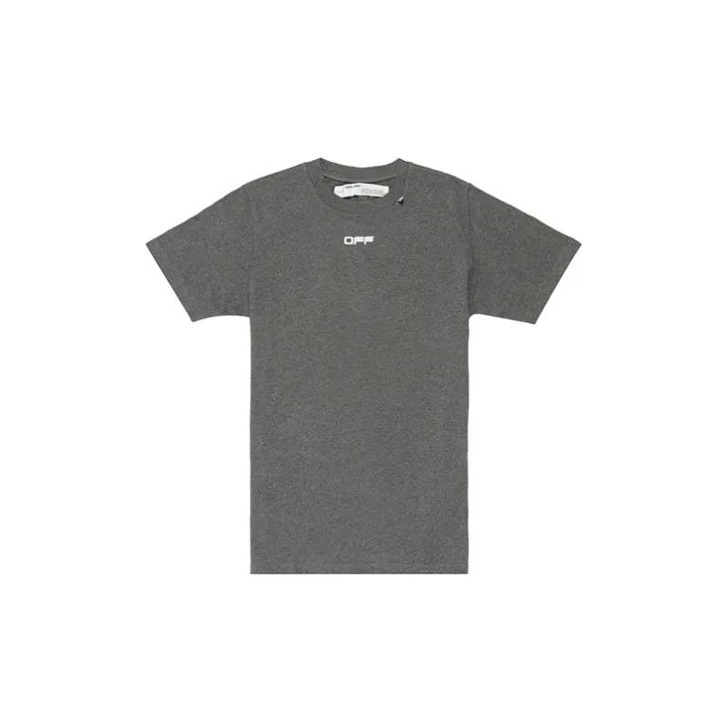OFF WHITE Slim Fit Wavy Line T Shirt-1