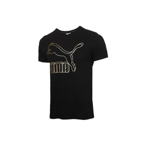 PUMA Living T-Shirts Men Black