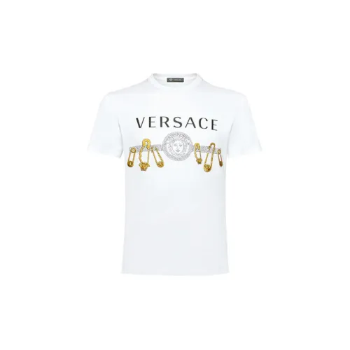 VERSACE T-Shirts Men White