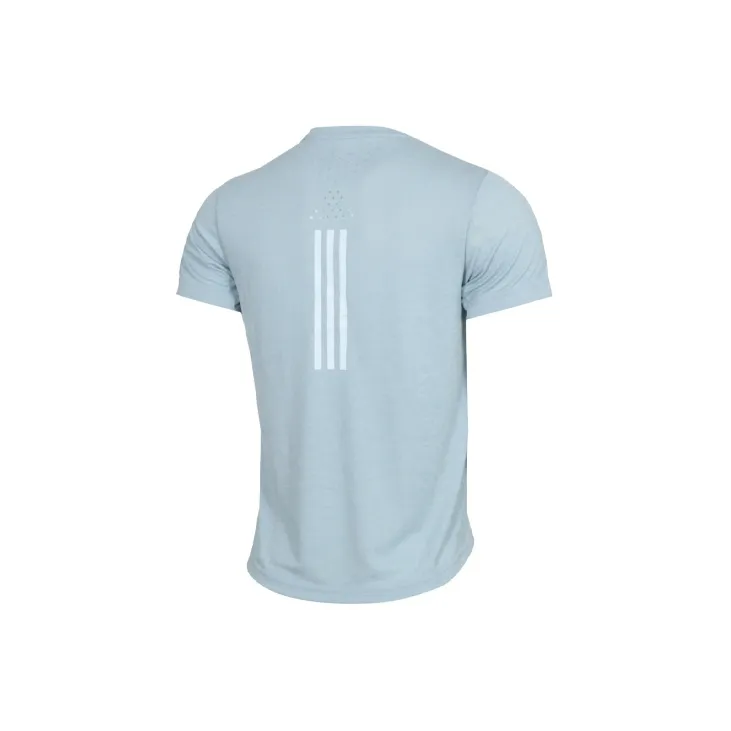 Adidas T Shirts Men Smoke Gray-1