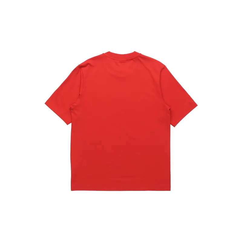 Adidas Originals Drop Shoulder Sleeve T Shirt Men's Red-1