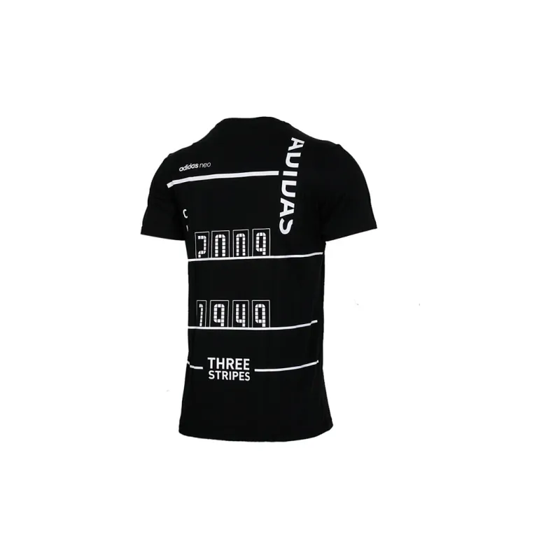 Adidas Neo T Shirts Men Black-1
