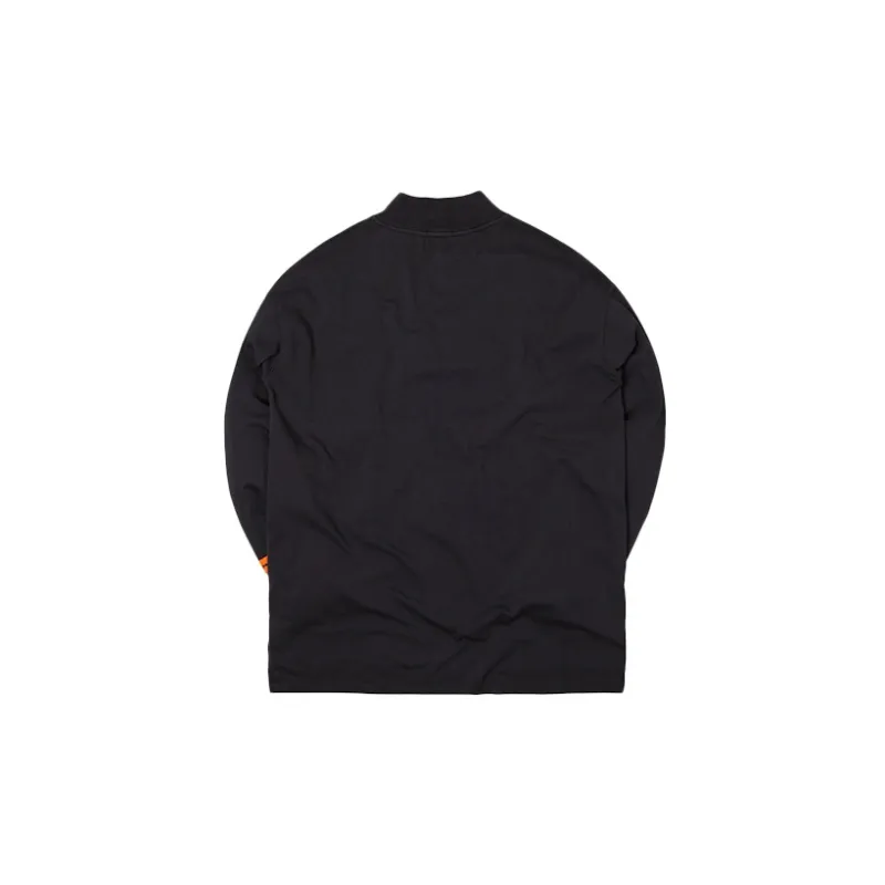 HERON PRESTON Ctnmb Mock Neck Longsleeve T Shirt-1