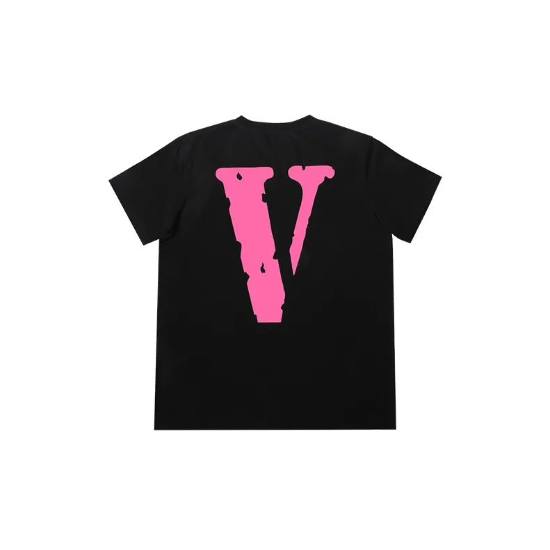 VLONE Big Logo Series T Shirts Unisex Black-1
