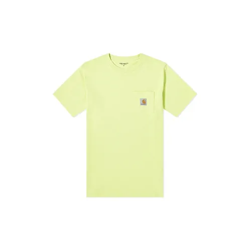 Carhartt WIP T-Shirts Men Neon Yellow