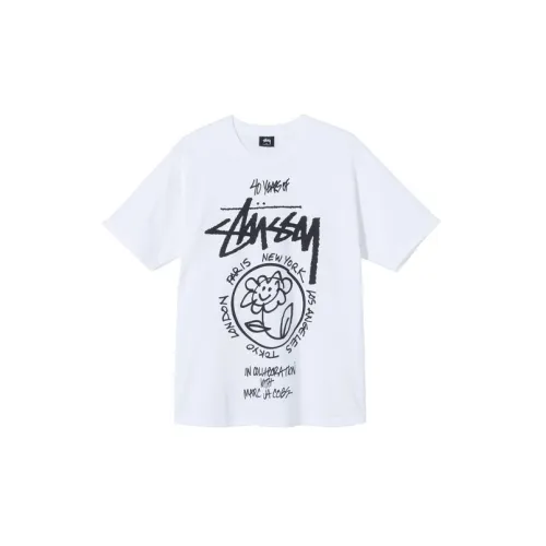 Marc Jacobs X Stussy T-Shirts Unisex White