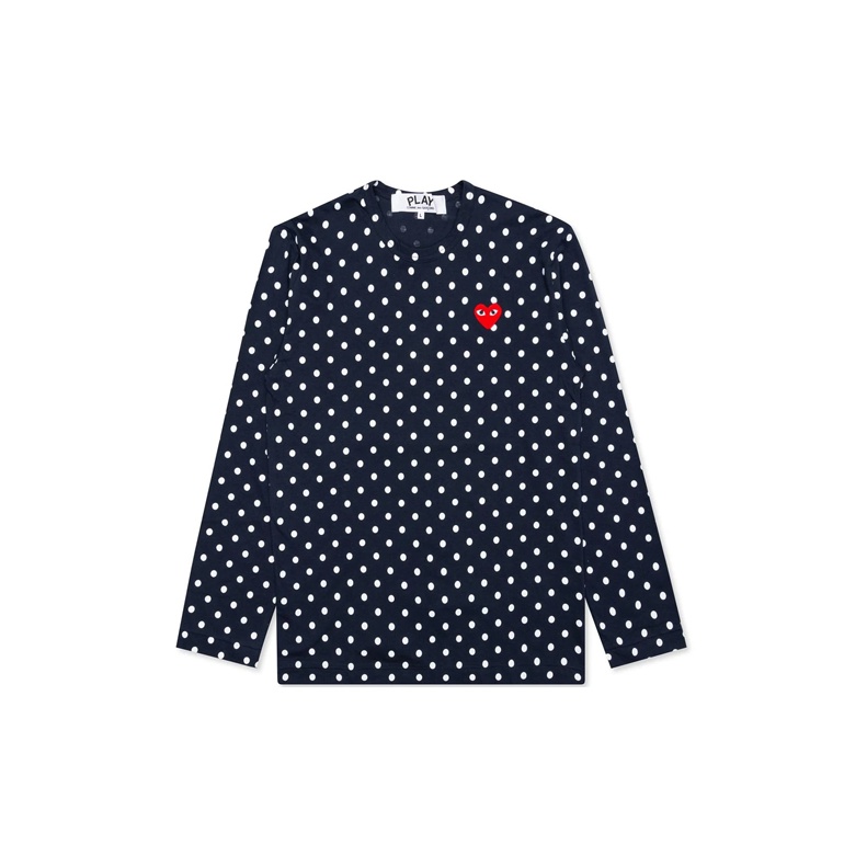 Cdg play men's shirt hotsell