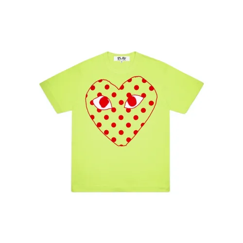 CDG Play Play T-Shirts Men Green