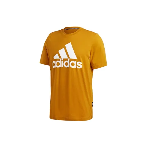 Adidas T-Shirts Men Gold