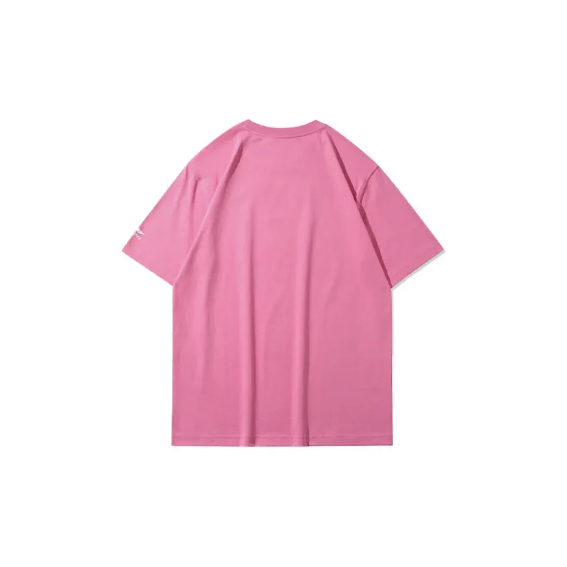 LiNing T Shirts Men Dawn Red-1