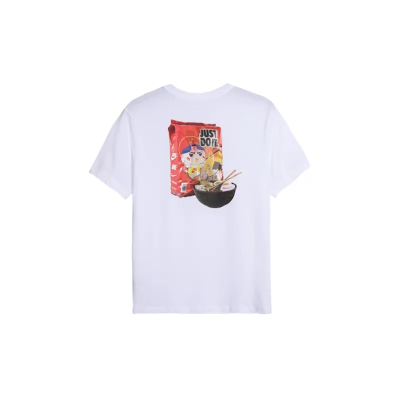 Nike T Shirts Men White-1