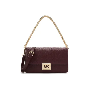 MICHAEL KORS Sonia Artificial Leather Handbag Medium Size Women's Burgundy
