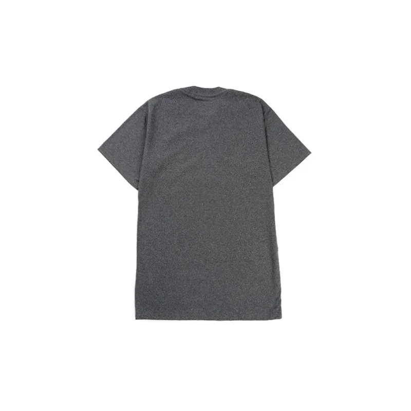 Champion Straight T Shirt US Version Unisex Dark Gray-1