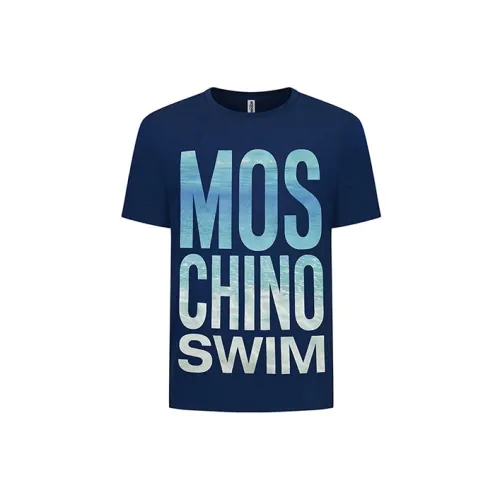 MOSCHINO T-Shirts Men Blue