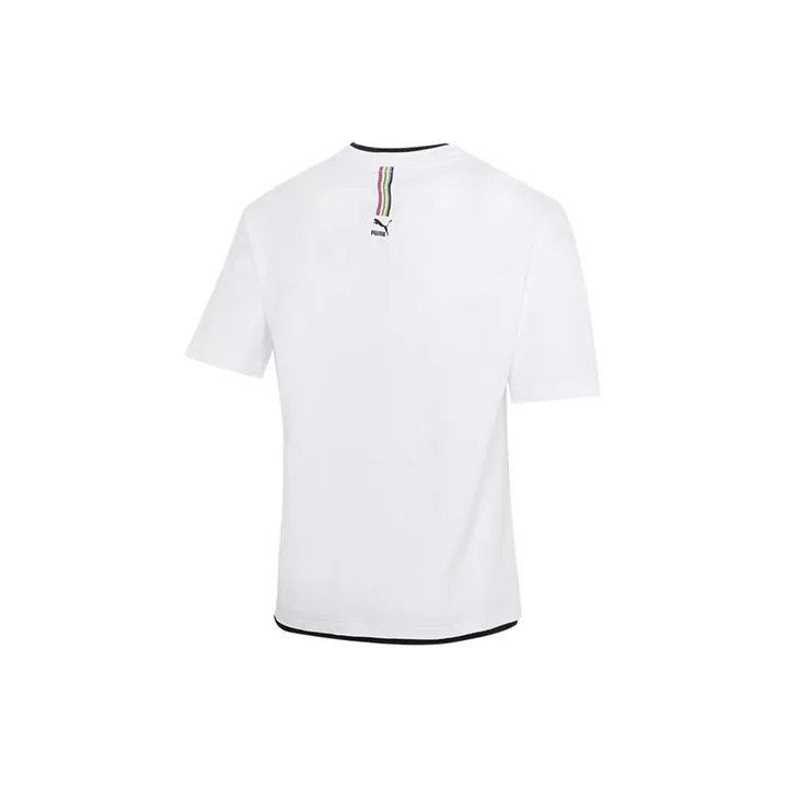 PUMA T-Shirts Men White-1