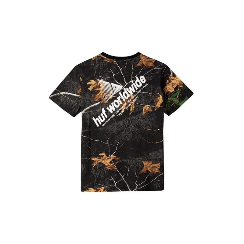 HUF T-Shirts Unisex Black-1
