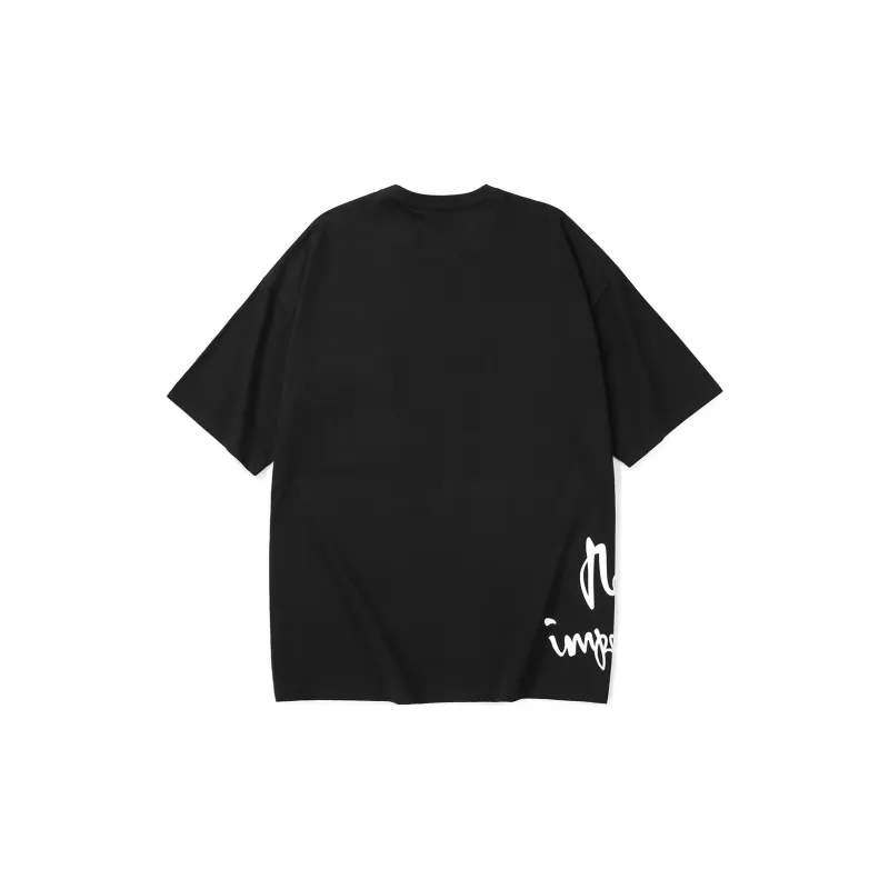 GENANX Straight Elbow Length Sleeved T Shirt Unisex-1