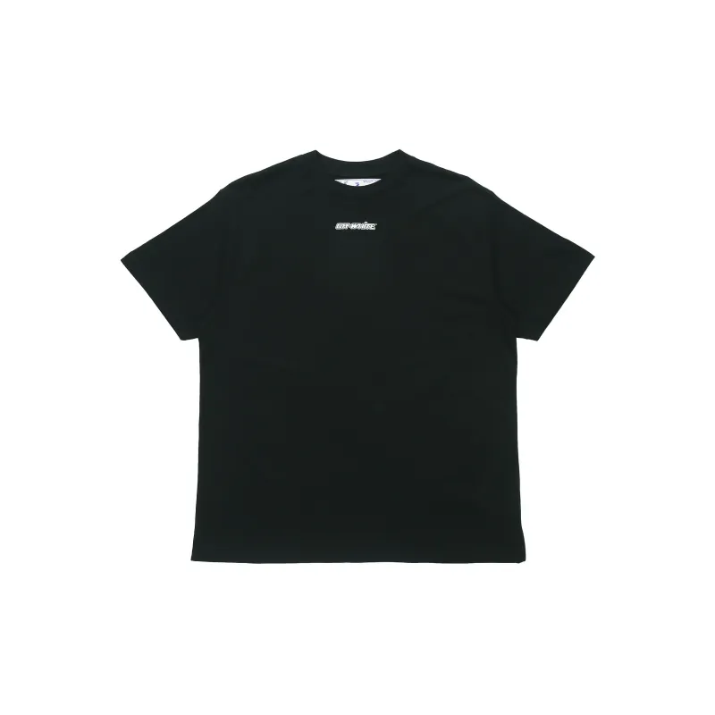 OFF WHITE Marker Blue Arrows Oversized Tee-1