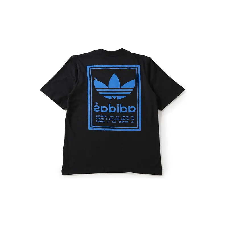 Adidas Originals Set in Sleeve T Shirt Men's Black-1