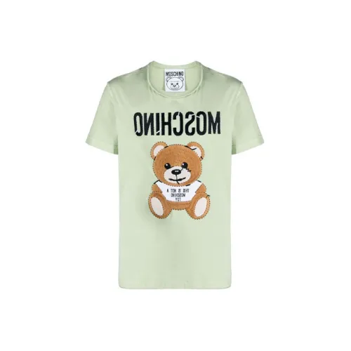 MOSCHINO T-Shirts Men Green