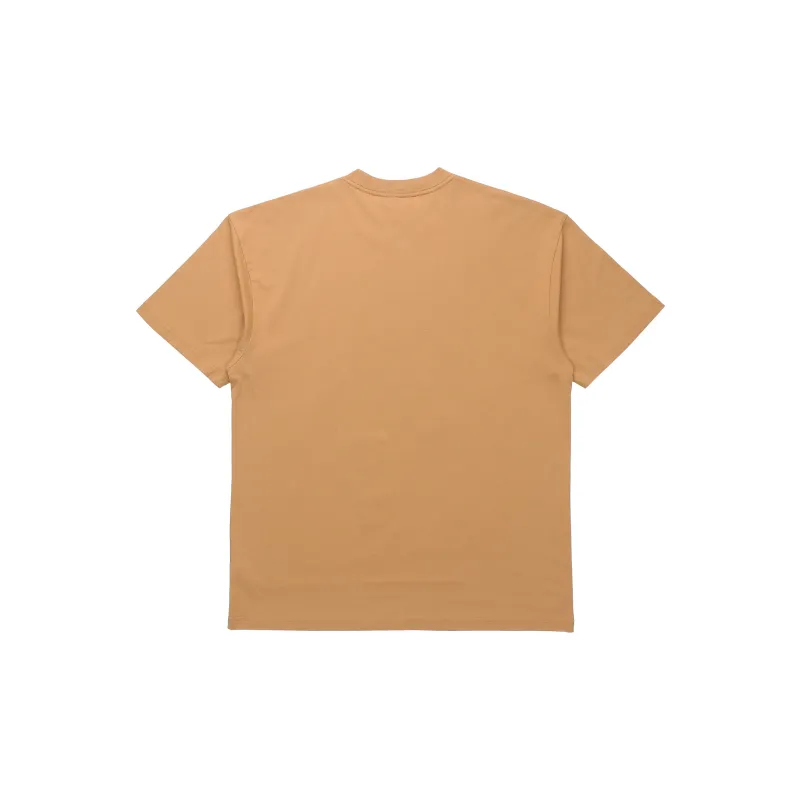 Drew House Smiley Collection T Shirts Unisex Camel-1