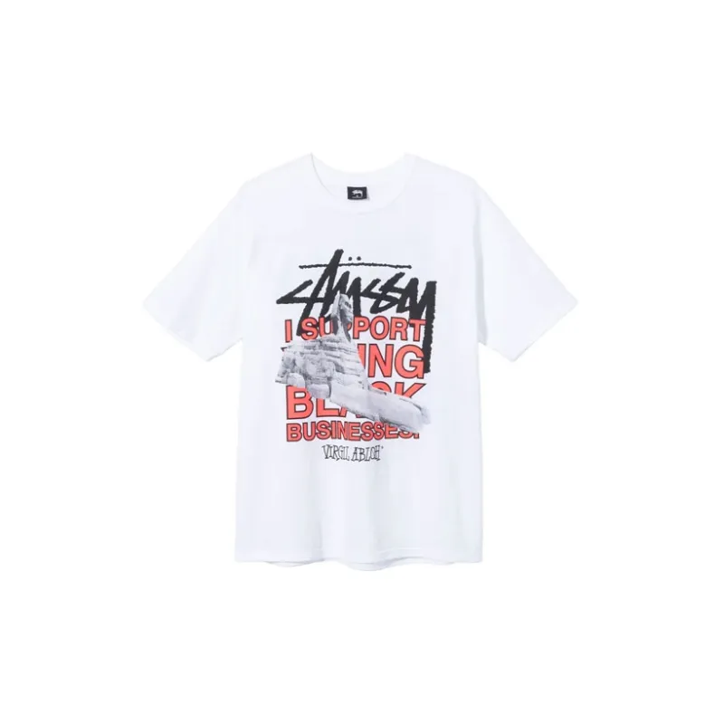 Stussy X Virgil Abloh World Tour Collection T-Shirt S - POIZON