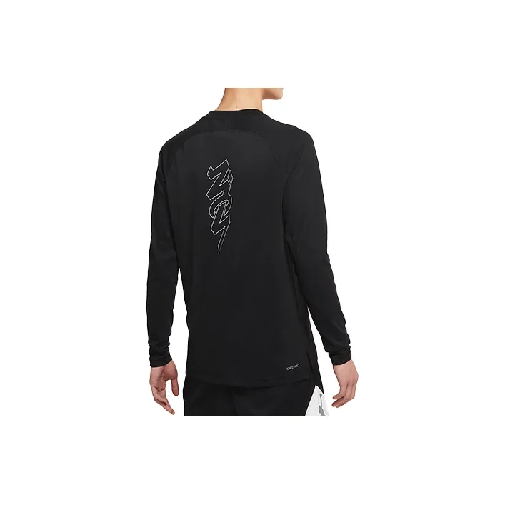 Jordan ZION SHOOTING SHIRT T Shirts Men Black-1