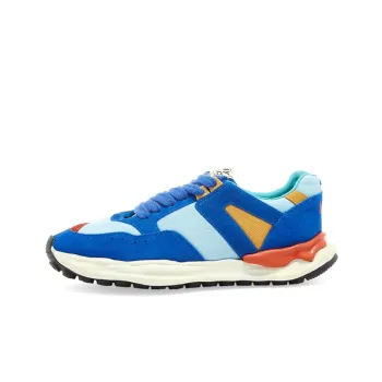 Nigel Cabourn x MIHARA YASUHIRO Cushioning Anti Slip And Wear Resistant Low Top Sports Casual Shoes Men's Blue