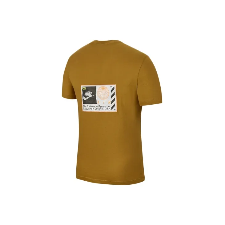 Nike T Shirt Men's Wheat Yellow-1