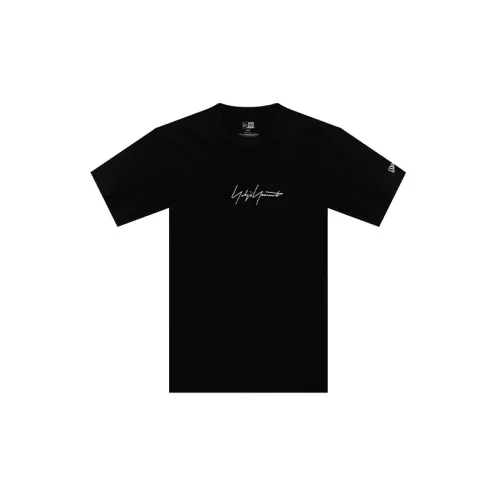 New Era X Yohji Yamamoto T-Shirts Unisex Black