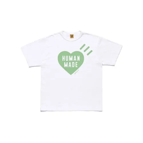 HUMAN MADE T-Shirts Unisex Grass Green