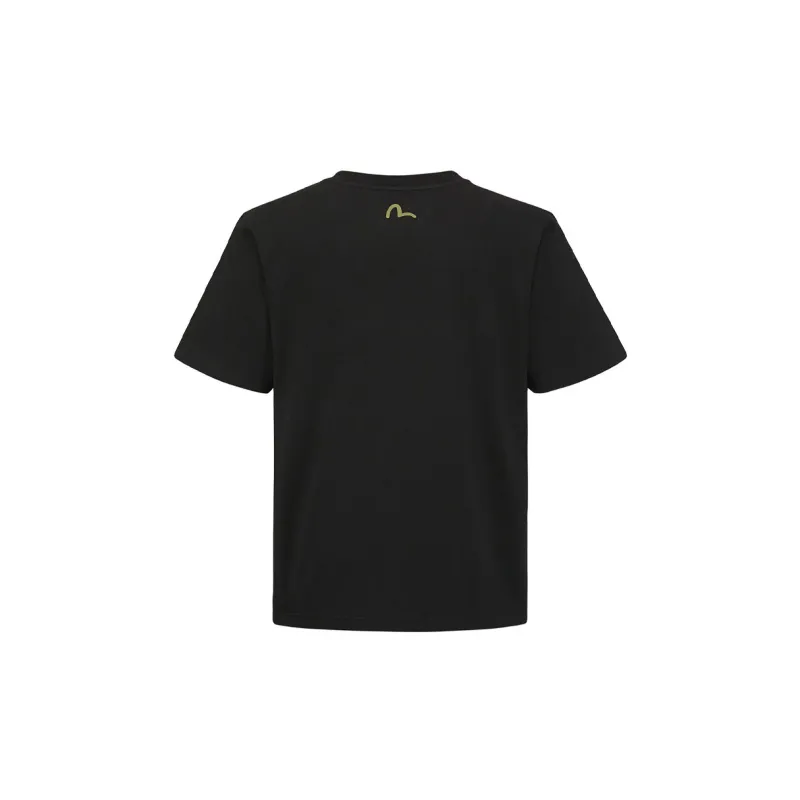 EVISU SS20 Crew Neck Fitted Straight Short Sleeved T Shirt Men's-3