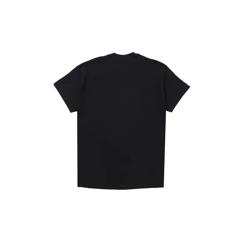 Thrasher Straight T Shirt US Version Unisex Black-1