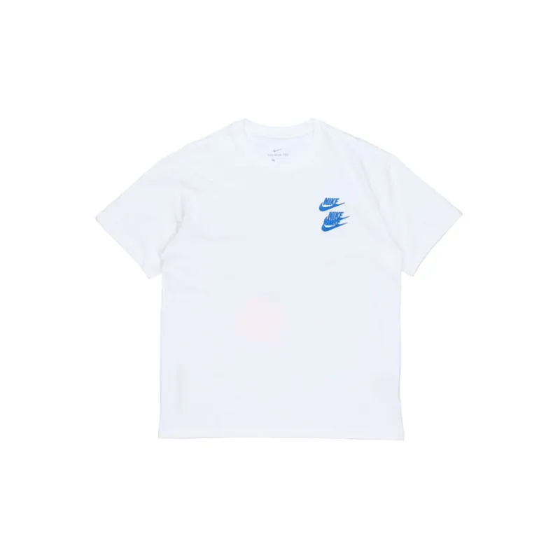 Nike T Shirts Men White-1
