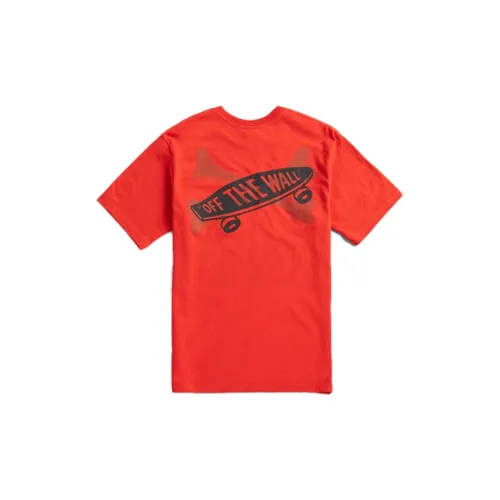 Vans X Wtaps Co-branded Series T-Shirts Unisex Orange