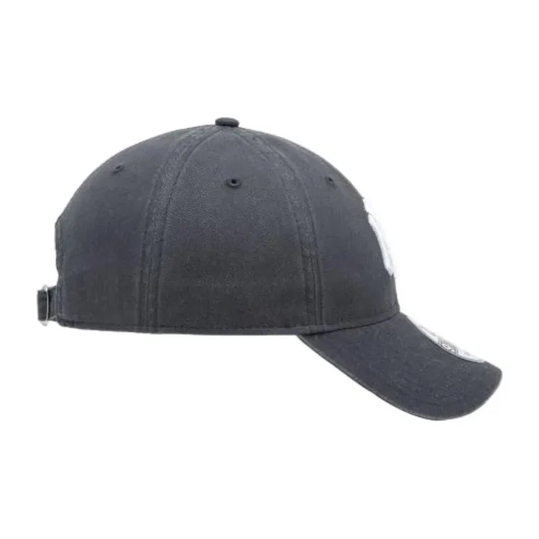 New Era Cotton Baseball Caps Unisex Dark Gray-3