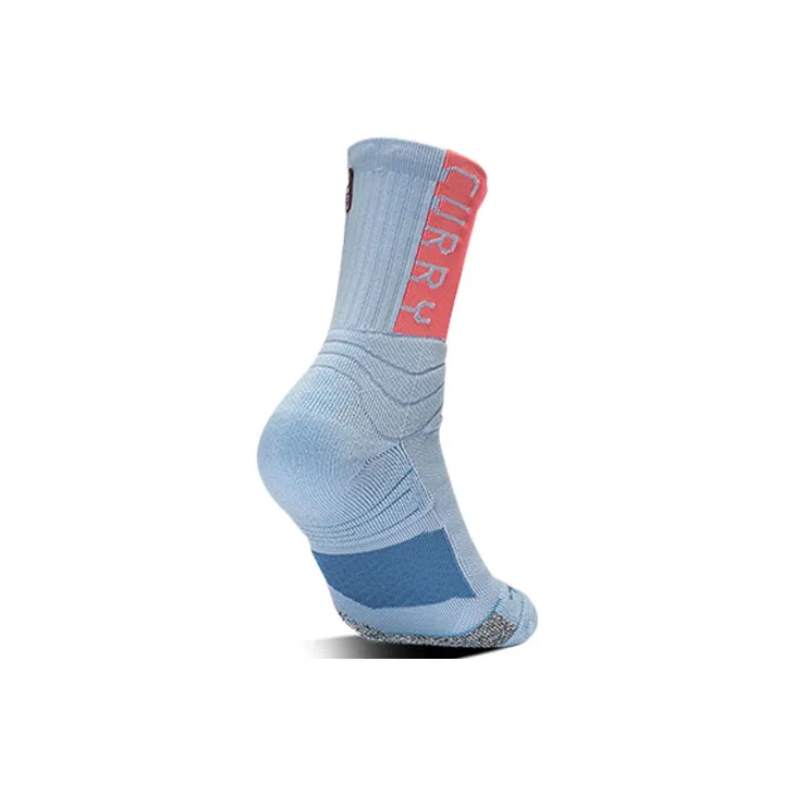 Under Armour x ZHIMAJIE Mid Calf Socks All Unisex 1 Pack Blue-3