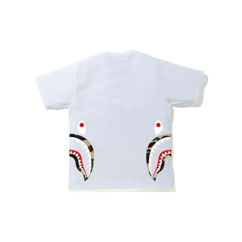A BATHING APE Gradation Side Shark Tee-3