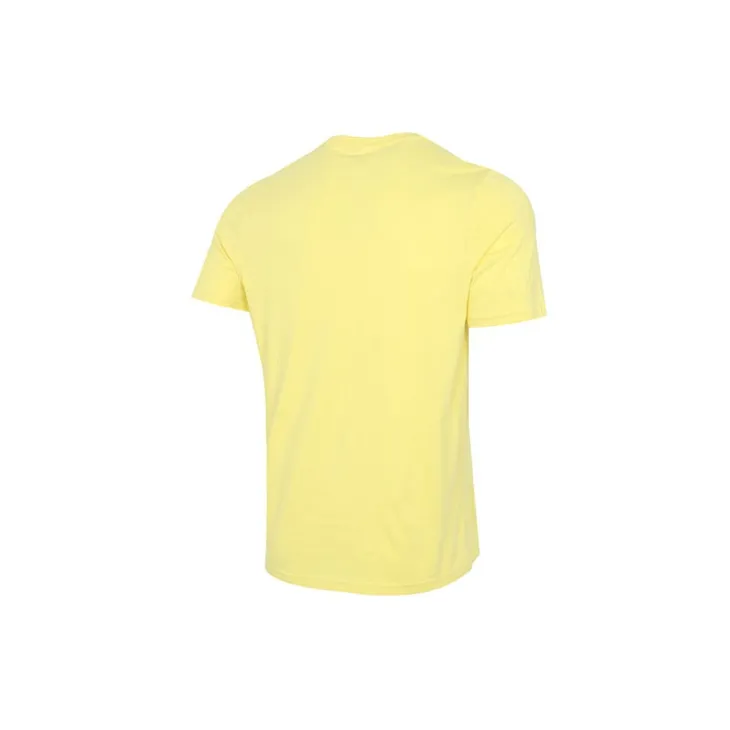 PUMA Cloud Pink T Shirts Men Yellow-1