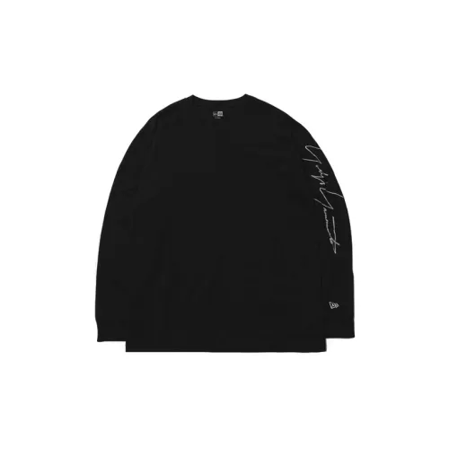 New Era X Yohji Yamamoto T-Shirts Unisex Black