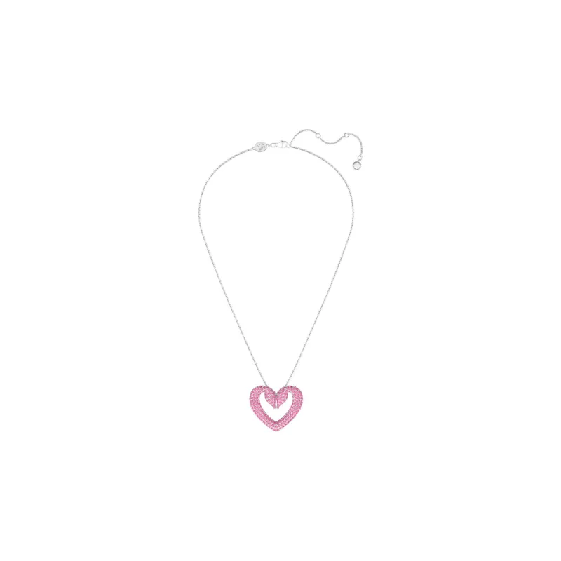 Swarovski Una Heart charm Necklace-1