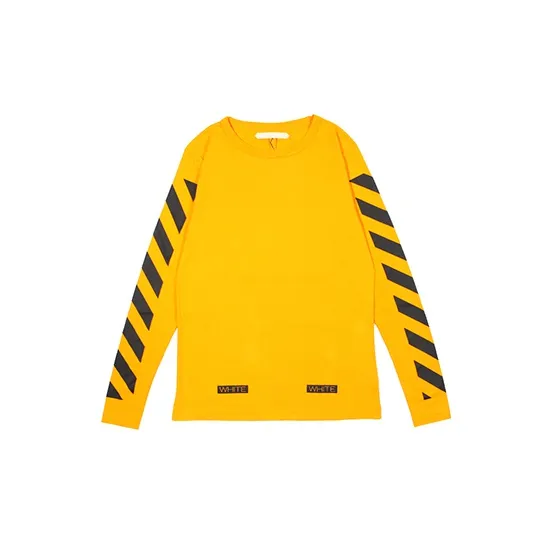 OFF WHITE T Shirt Unisex Yellow-1